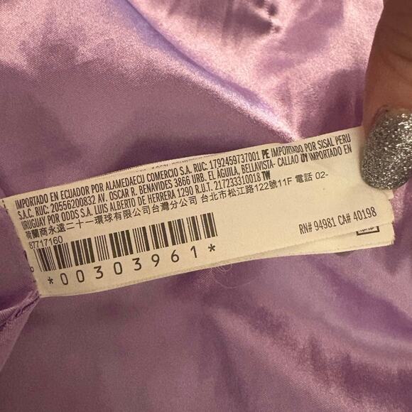 Forever 21 Faux Fir Purple And Checketed Jacket Whimsy Goth Pockets Streetwear - Picture 10 of 12